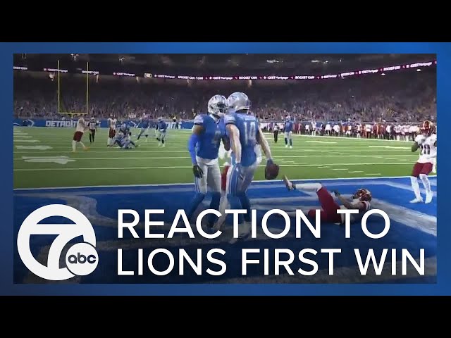 Postgame report: Lions get production from key players, answer back in win over Commanders