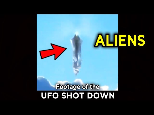 UFO Shot Down Video LEAK... 😨 (( US GOV Just Revealed This NOW )) - UFO Huron & Canada