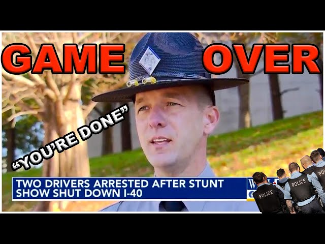 Highway Takeover FAIL after TWO ARRESTED by STATE TROOPER's in High Speed Police Chase...🤬🤬🤬