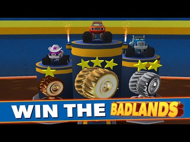 Blaze and the Monster Machines Badlands All Levels Racing