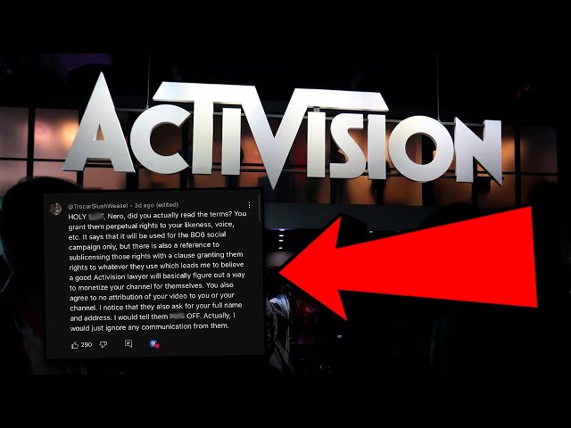 Activision are coming after Call of Duty YouTuber's channels