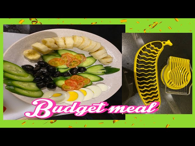 Nor cooks cooking/removing seeds slicing banana n egg#asmr