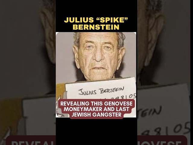 JULIUS “SPIKE” BERNSTEIN | Genovese Money Man with Matty the Horse Rise and Fall in the Mafia