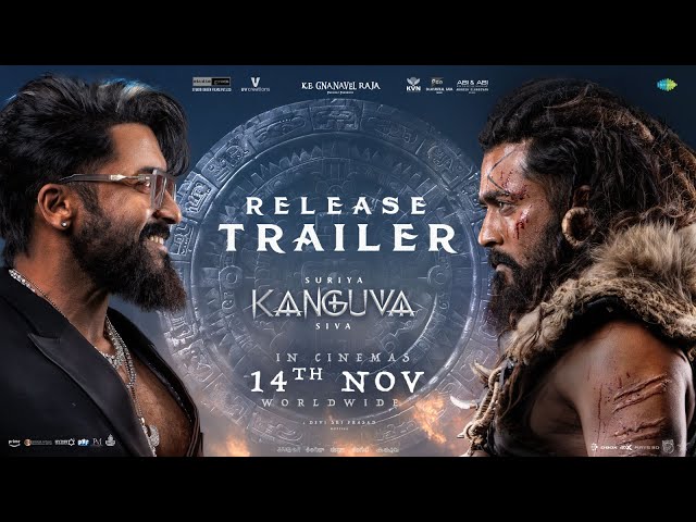 Kanguva (Hindi) - Release Trailer | Suriya | Bobby Deol | Siva | Devi Sri Prasad | Studio Green