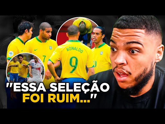 QUANDO A SELEÇÃO BRASILEIRA DAVA MEDO! | REACT DO JOTA