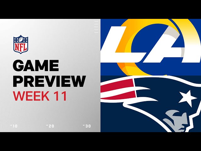 Los Angeles Rams vs. New England Patriots | 2024 Week 11 Game Preview