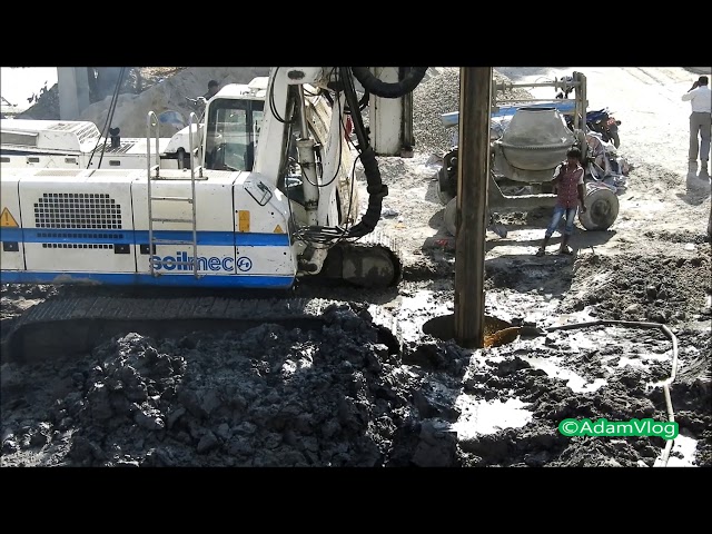 बागमती नेट्वोर्क आर्क पुलको पाइल फाउन्डेसनको काम सुरु | Bagmati Network Arch Bridge | 2018-11-07