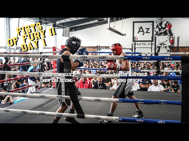 FISTS OF FURY II! Amateur Boxers Compete In Dallas TX! Day 1