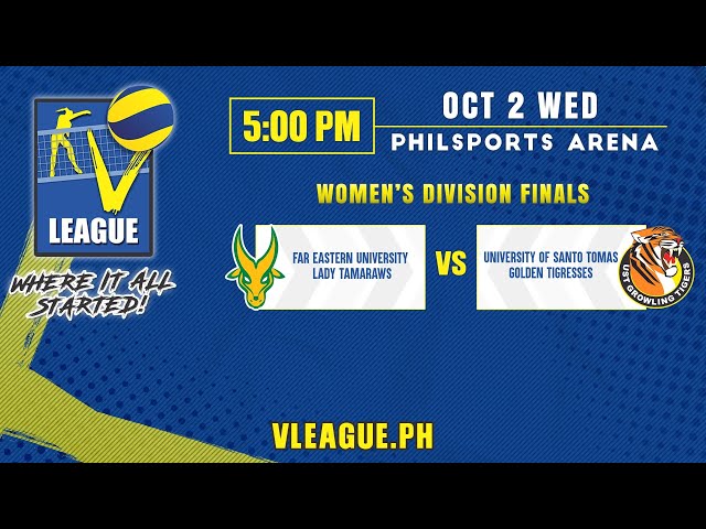 FEU vs. UST - Full Match | Finals G2 | 2024 V-League Collegiate Challenge Women's Division