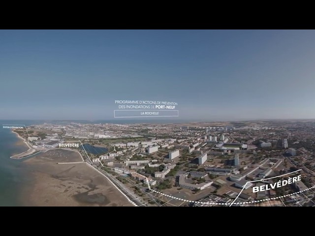 L'Agglo Rochelaise vue du ciel en VR360