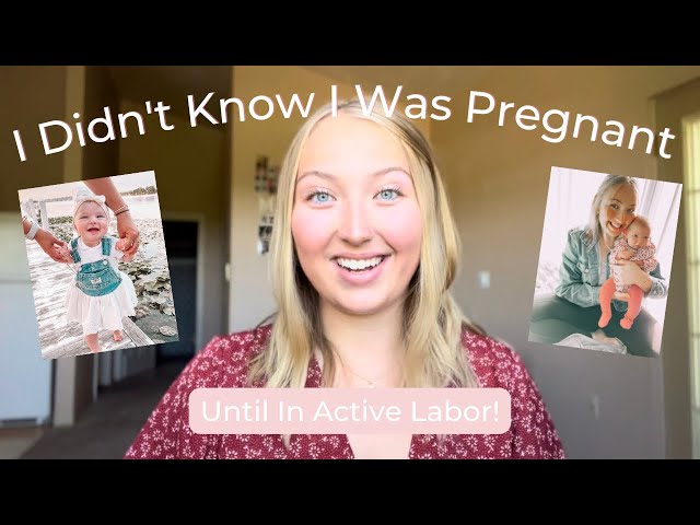 I DIDN’T KNOW I WAS PREGNANT UNTIL IN ACTIVE LABOR | teen mom story time