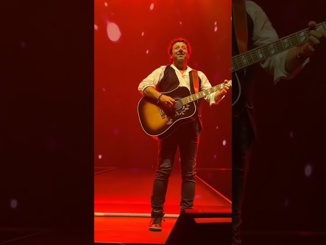 Julie et Patrick Bruel sur scène à Dijon