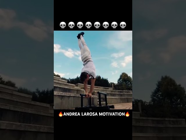 ANDREA LAROSA🔥 #planche #frontlever #respect #motivation #streetworkout #calisthenics #fitness #gym