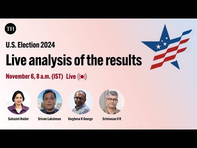 U.S. Election 2024:  Live analysis of the results