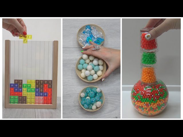 Oddly satisfying Reverse video. Colorful Relaxing Compilation. No talking, no music