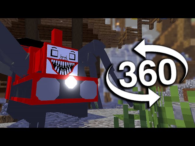 Choo Choo Charles Minecraft 360° VR Animation