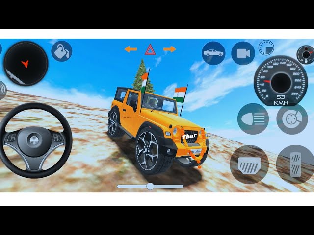 Dollar (Song) Modified Mahindra Thar || Indian Car Simulator 3D ||