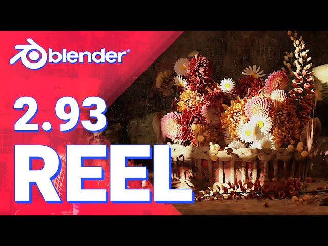 Blender 2.93 LTS - Features Reel Showcase