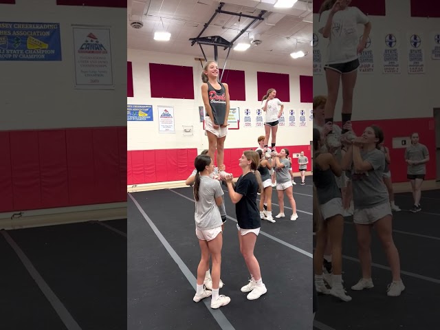 Making Cheer Stunts Stronger #Shorts