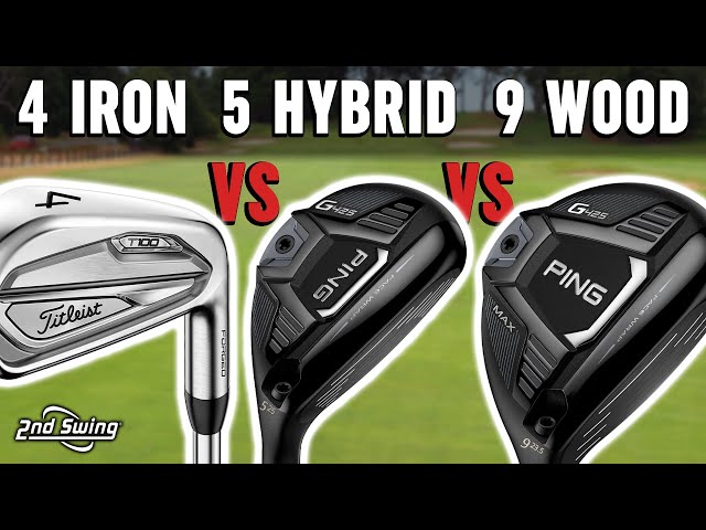 4-iron vs 5-hybrid vs 9-wood | Which Golf Club Should You Play?