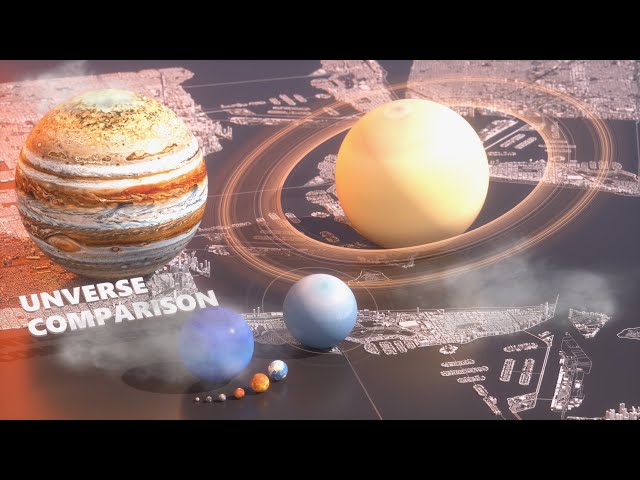 Crazy! Universe Size Comparison | 3D