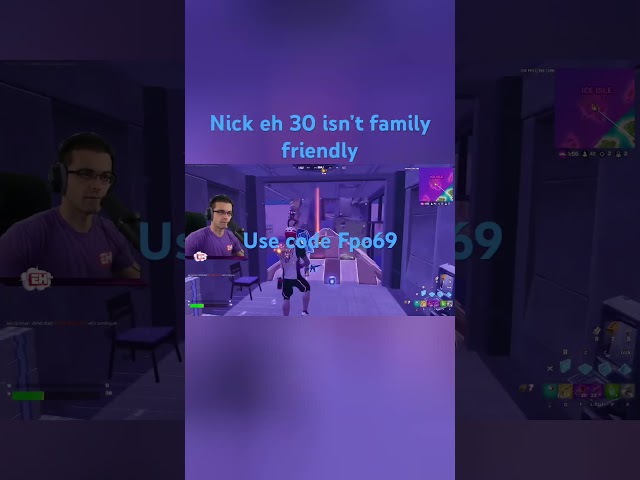 Nickeh30 isn’t family friendly #fortnite #nickeh30 #fortniteclips #gaming