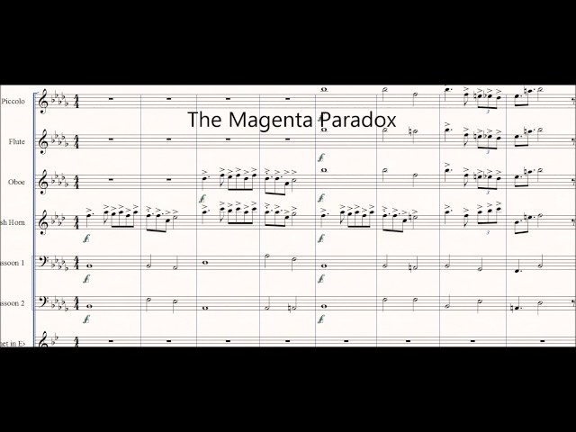 The Magenta Paradox - Original Band Composition