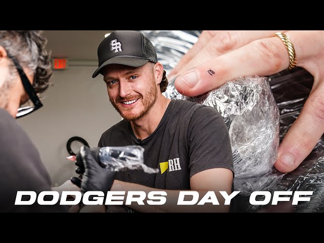 Dodgers Day Off - Tattoos with Shelby Miller