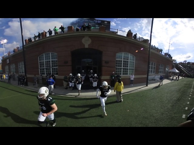 CHARLOTTE 49ERS FOOTBALL RUNOUT