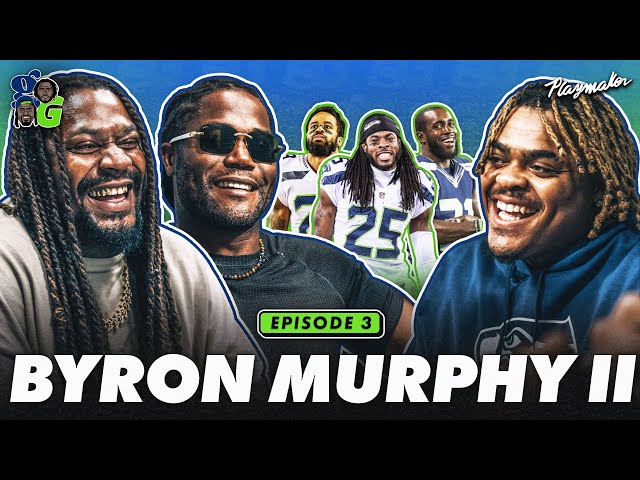 Marshawn & Mike Fought!? Viral Media Day Quote Origin & Untold Seahawks Stories W/ Byron Murphy II