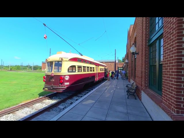 Trolley Ride at National Capital Trolley Museum 2022 3D 180 VR