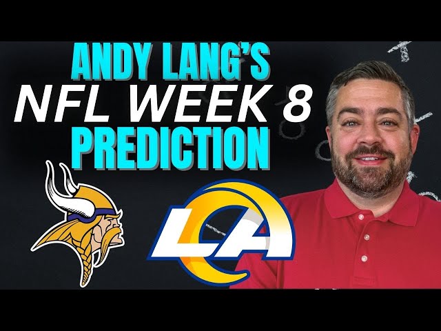 Vikings vs Rams Predictions and Props | Thursday Night Football Picks | 2024 NFL Week 8