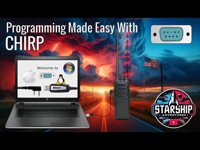 🔴Radio Programming Made Easy - CHIRP - Program You Radio Without Entering Frequency Numbers!