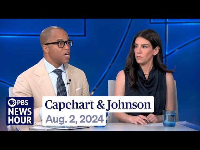 Capehart and Johnson on Harris' running mate shortlist and Trump's latest attacks