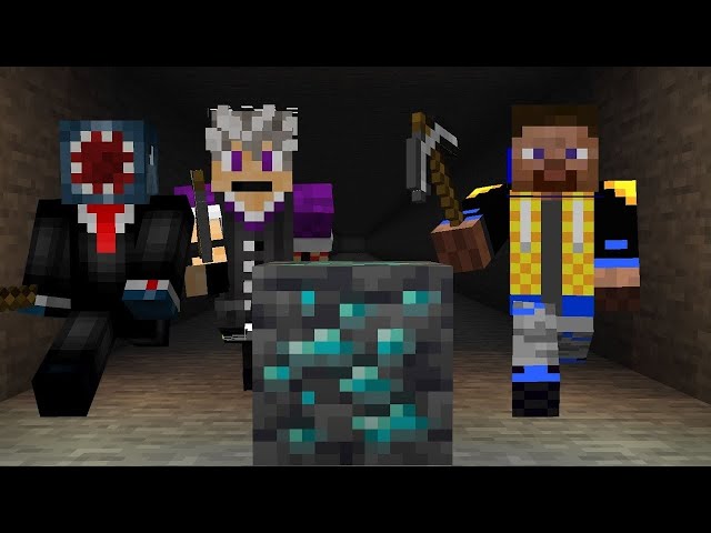 Minecraft Ore Hunt 2 VS 1