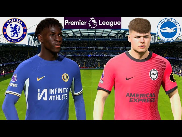 EA FC 24 - Chelsea vs Brighton - Palmer Jackson Caicedo Enzo - Premier League 23/24 | PS5 | 4K HDR