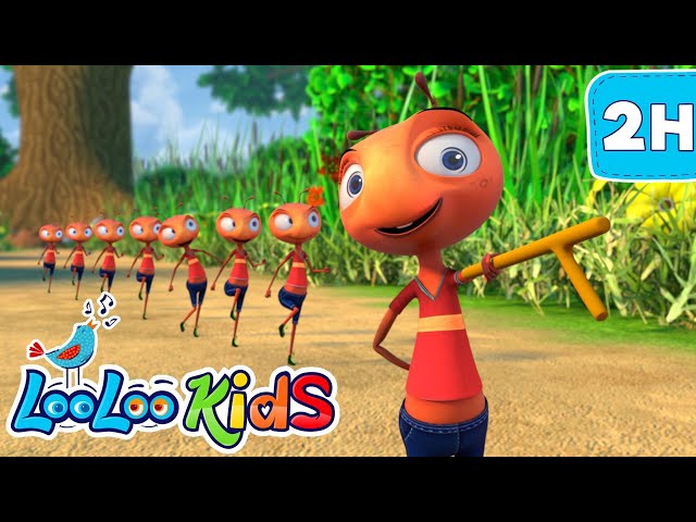 The Ants Go Marching Marathon: 2 Hours of LooLoo Kids' Best Songs for Children