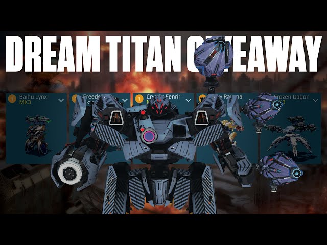 🔴 How Bad Will The Nerf Hit This F2P's Hangar? War Robots Dream Hangars + Dream Titan Giveaway!