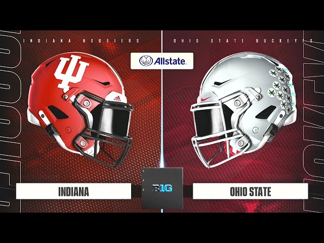 NCAA Football 25 - Indiana Hoosiers Vs Ohio State Buckeyes PS5 Week 13 (Quick Presentation)