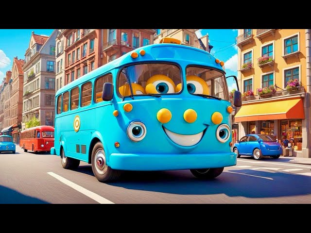 The Wheels on the Bus | Fun and Engaging Nursery Rhyme for Kids | Sing Along with Actions