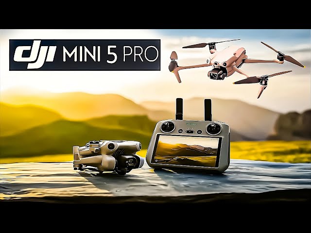 DJI Mini Pro 5 Release Date, Price & Specs Revealed !