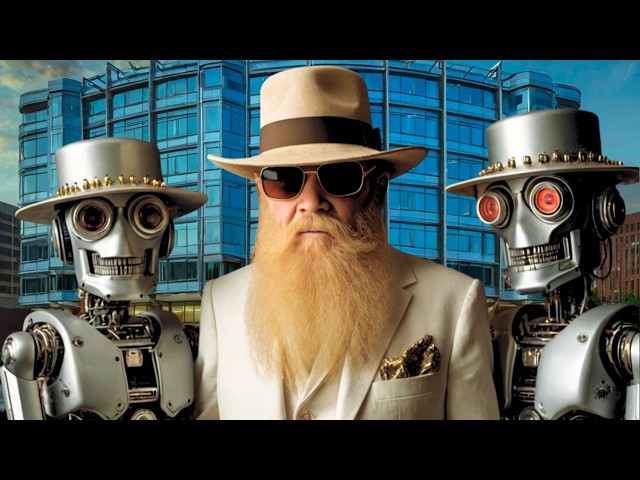 ZZ Top 'Legs' Parody: AI Takes Over the Office!