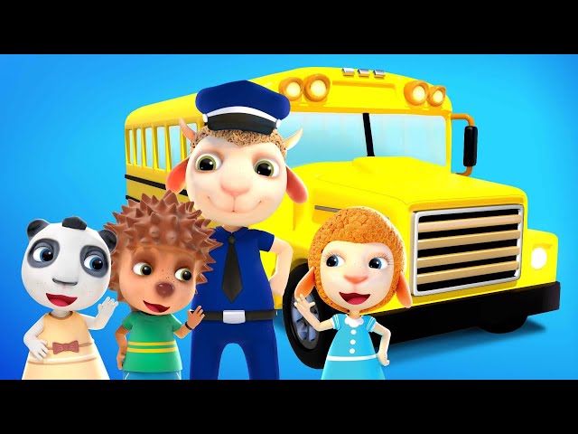 School Bus Magic for Kids | Nursery Rhymes & Kids Songs | Cartoon for Kids | Dolly and Friends 3D