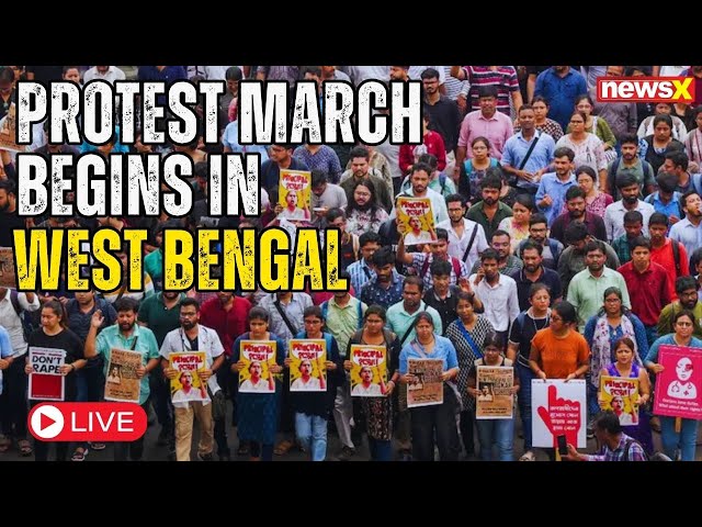 West Bengal: 'Nabanna Abhijan' Protest March Begins | Kolkata Rape Case | NewsX