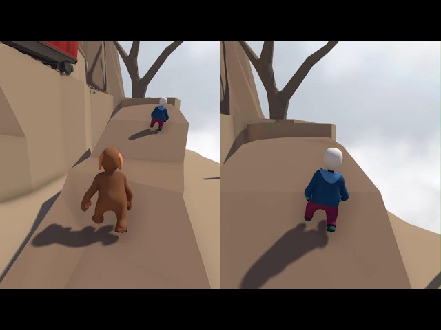 Human Fall Flat playing with my friend