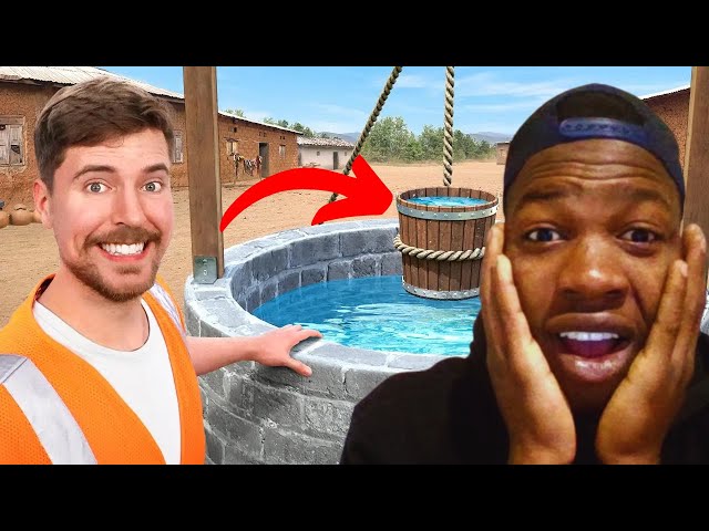 African Reacts. To Mr Beast Building 100 Wells in Africa!