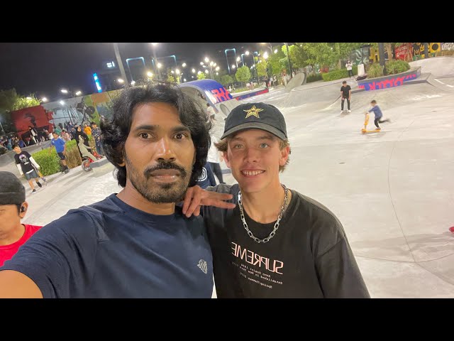 With Keegan palmer Australian Skateboard 🛹 2020 Summer Olympics 🏅 winner