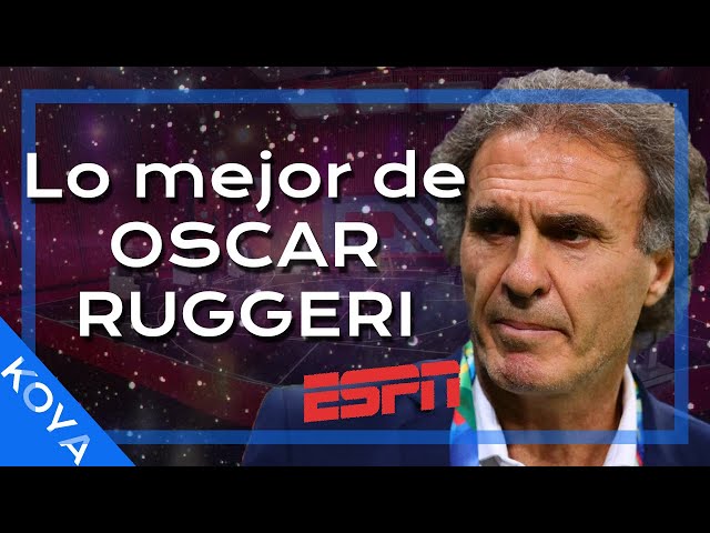 Lo mejor de OSCAR #RUGGERI versión ESPN 🤣 ¡El Koya! 🔵