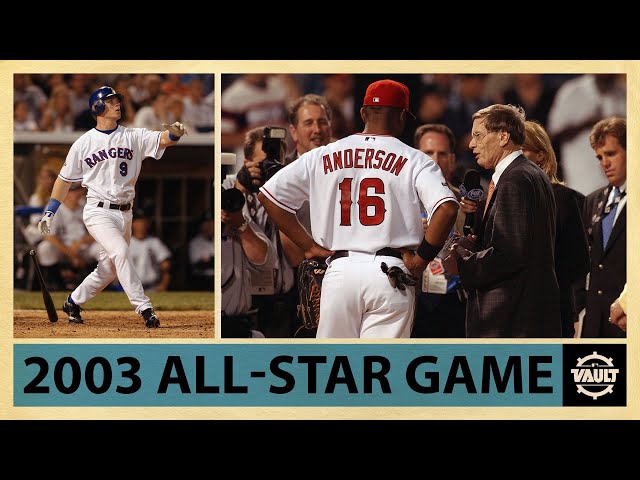 2003 ASG: American League STUNS Eric Gagne in the 8th! (Score 3 runs to topple NL)