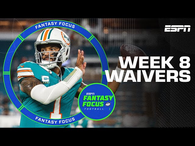 MNF Recap + Week 8 Waiver Wire | Fantasy Focus